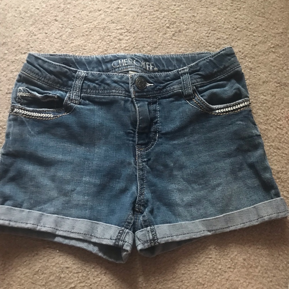 Cherokee (target) girls denim shorts